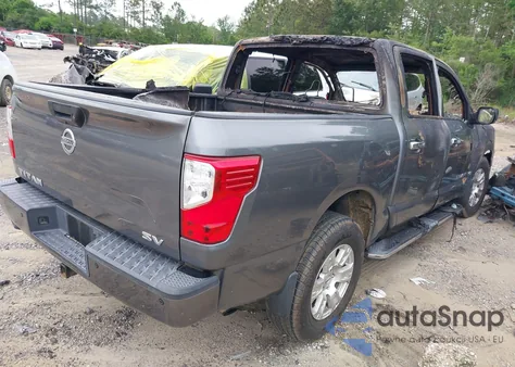2018 Nissan Titan Sv from USA, damaged, VIN 1N6AA1E65JN544824